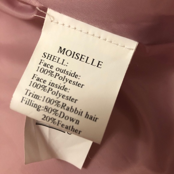 MOISELLE Winter jacket with rabbit fur - Picture 7 of 9